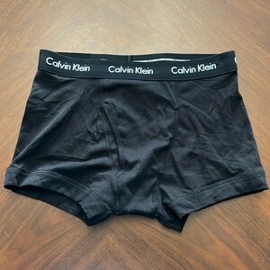 Calvin Klein Cotton boxer briefs, black size large